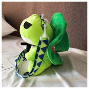 cute kawaii chonky green frog bag with green hat
