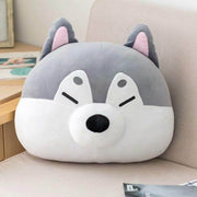 cute kawaii chonky husky plush pillow cushion