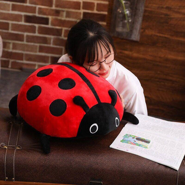 Chonky Mochi Ladybug Plush (Insect Pillow) – Chonky Bois